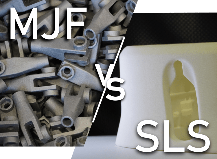 Vergleich MJF zu SLS